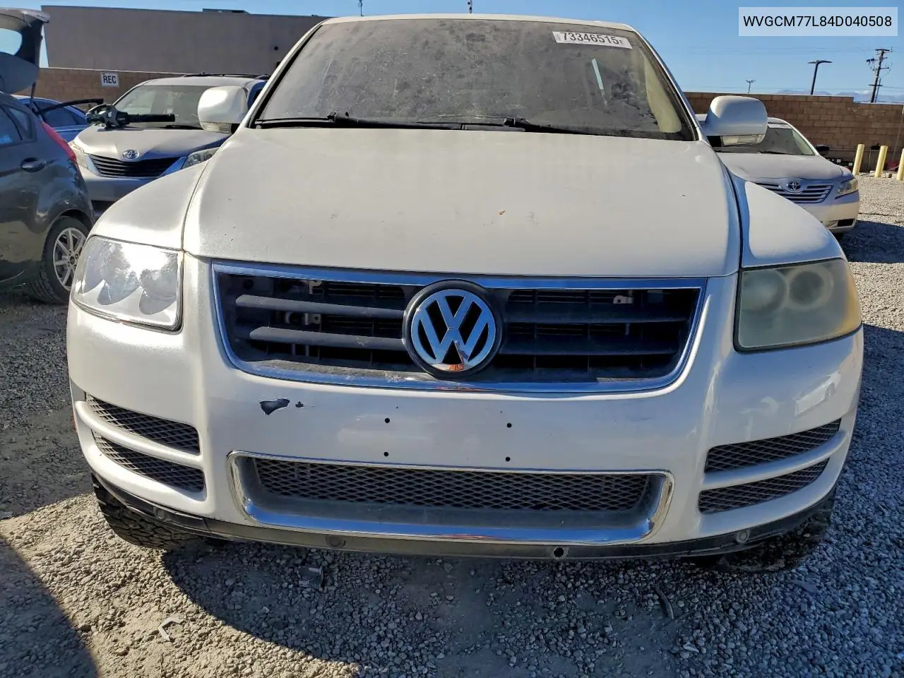 2004 Volkswagen Touareg 4.2 VIN: WVGCM77L84D040508 Lot: 73346515