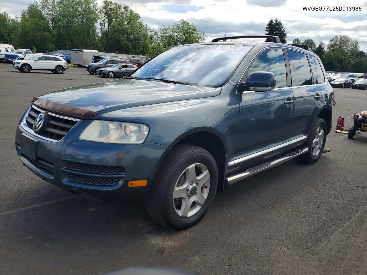 2005 Volkswagen Touareg 3.2 VIN: WVGBG77L25D013986 Lot: 59679816