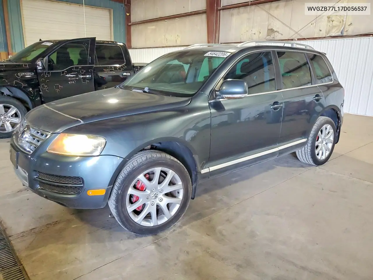 2007 Volkswagen Touareg V8 VIN: WVGZB77L17D056537 Lot: 54642206