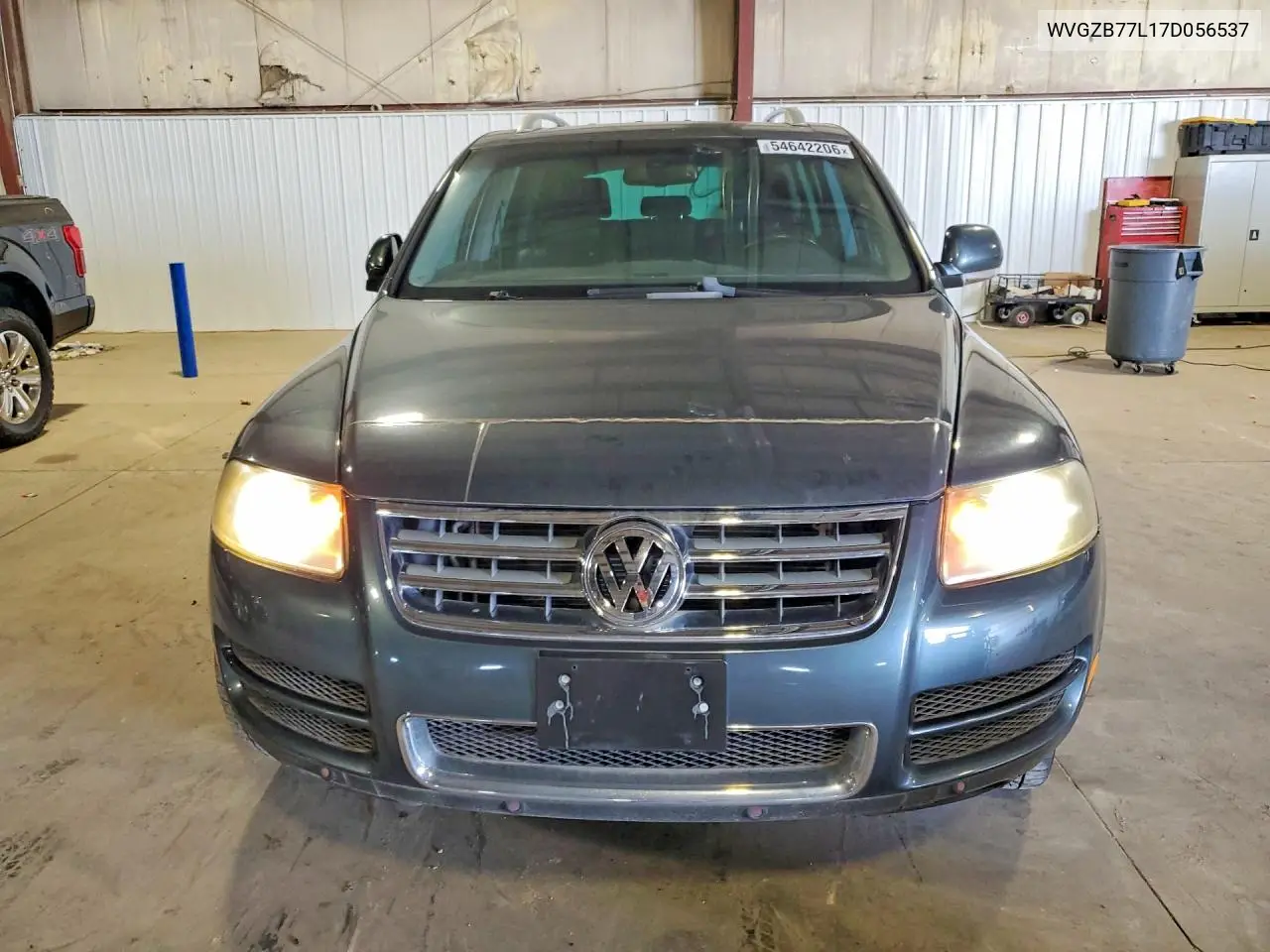 2007 Volkswagen Touareg V8 VIN: WVGZB77L17D056537 Lot: 54642206