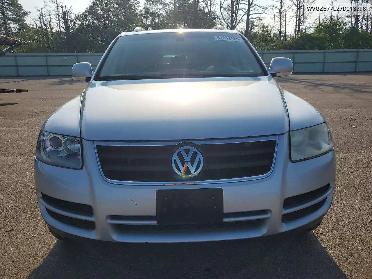 2007 Volkswagen Touareg V6 VIN: WVGZE77L27D013798 Lot: 61882456