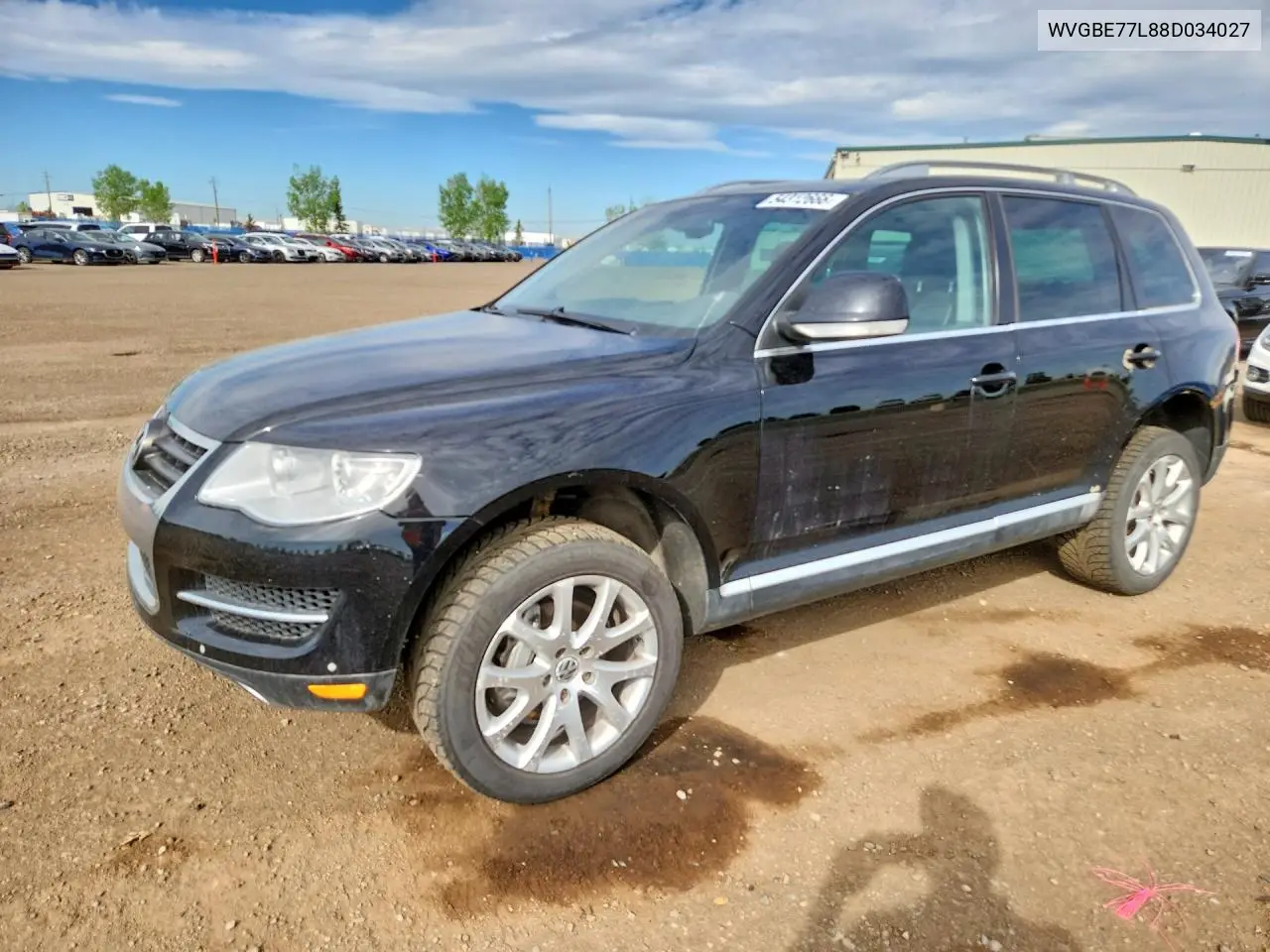 2008 Volkswagen Touareg 2 V6 VIN: WVGBE77L88D034027 Lot: 54312666