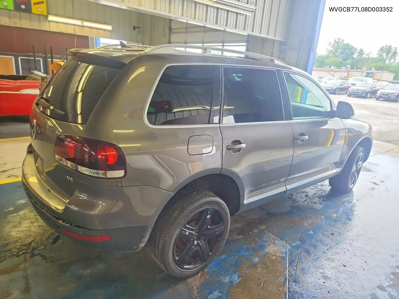 2008 Volkswagen Touareg 2 V8 VIN: WVGCB77L08D003352 Lot: 55798976