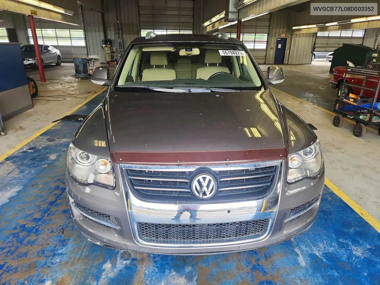 2008 Volkswagen Touareg 2 V8 VIN: WVGCB77L08D003352 Lot: 55798976