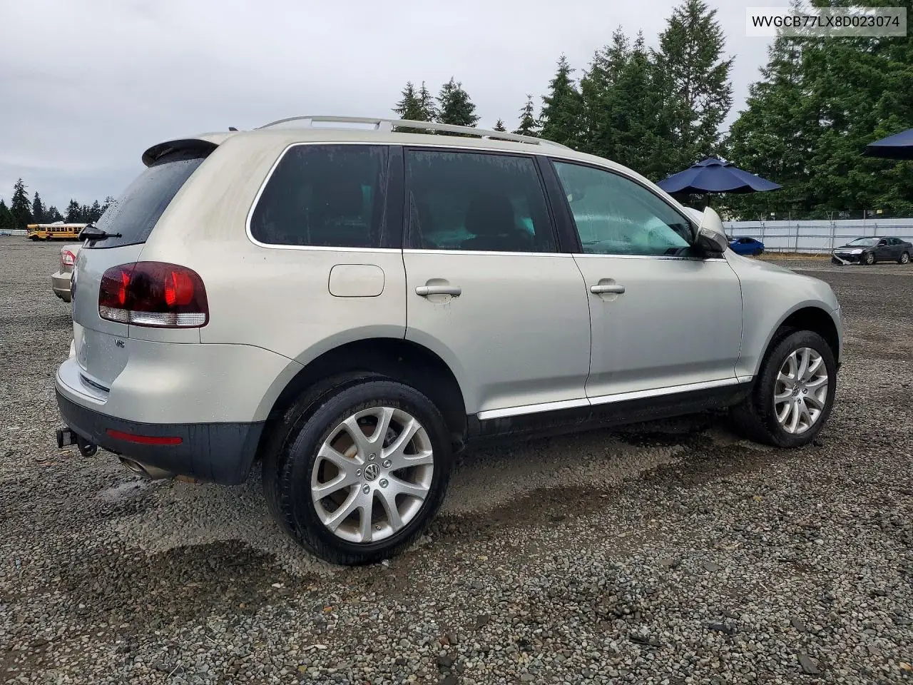 2008 Volkswagen Touareg 2 V8 VIN: WVGCB77LX8D023074 Lot: 56035926