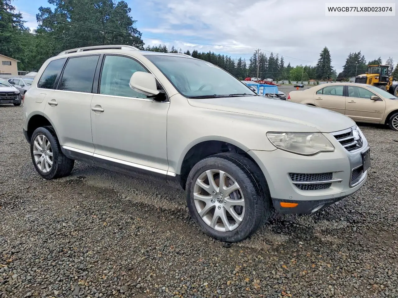 2008 Volkswagen Touareg 2 V8 VIN: WVGCB77LX8D023074 Lot: 56035926