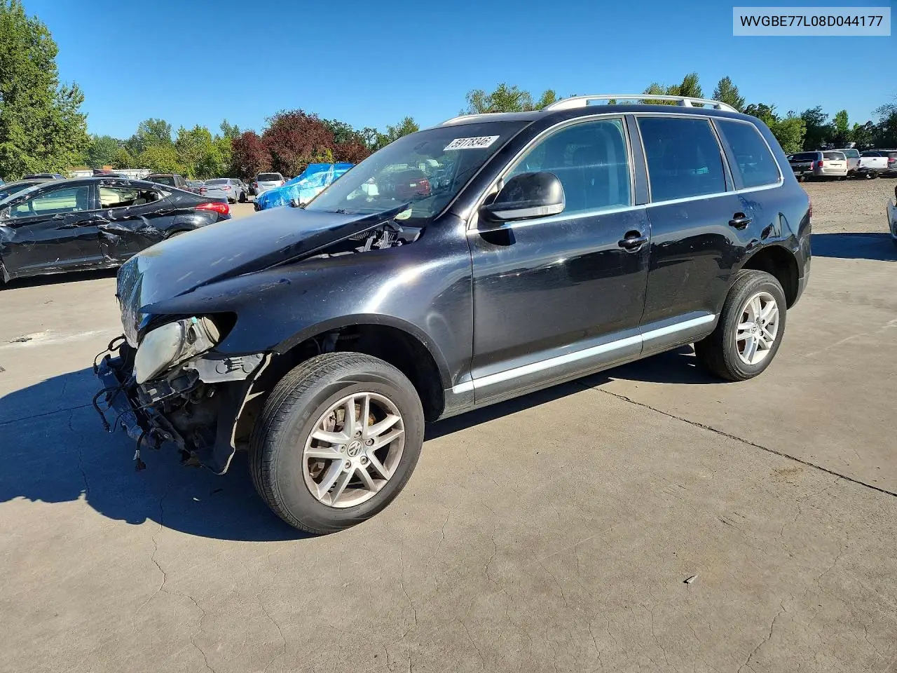 2008 Volkswagen Touareg 2 V6 VIN: WVGBE77L08D044177 Lot: 59178346