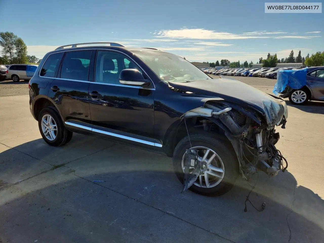2008 Volkswagen Touareg 2 V6 VIN: WVGBE77L08D044177 Lot: 59178346