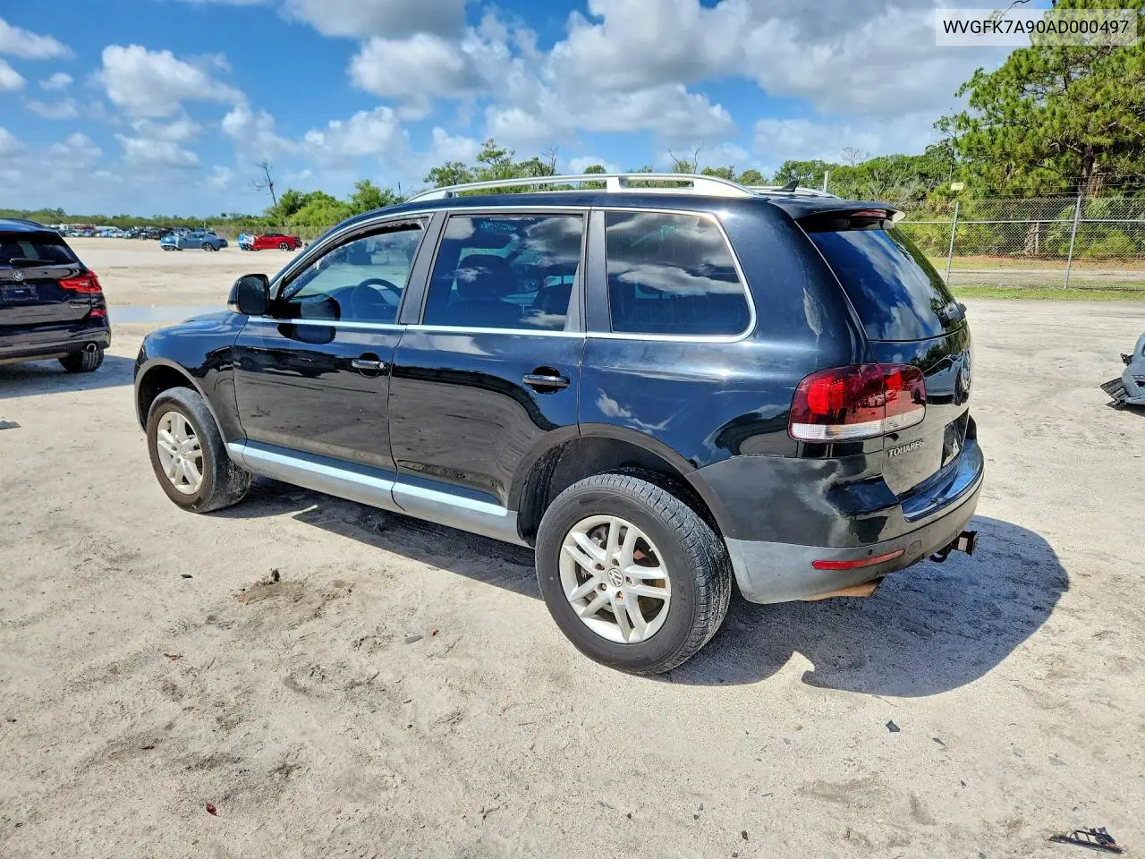 2010 Volkswagen Touareg Tdi VIN: WVGFK7A90AD000497 Lot: 49508336