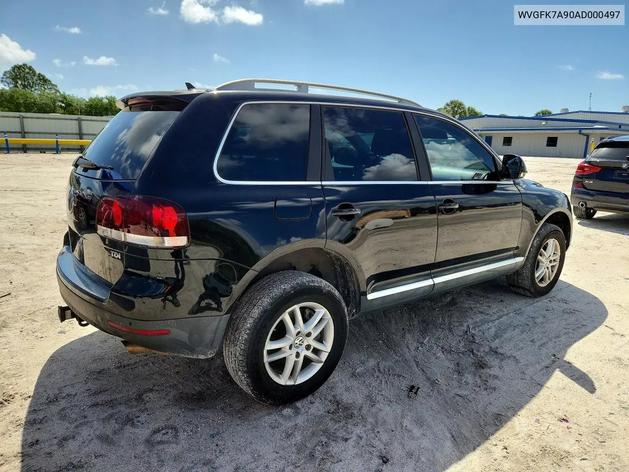2010 Volkswagen Touareg Tdi VIN: WVGFK7A90AD000497 Lot: 49508336