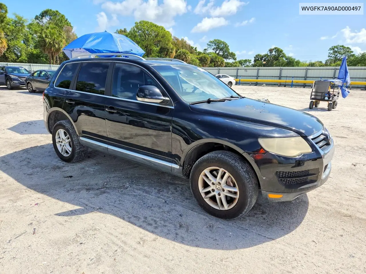 2010 Volkswagen Touareg Tdi VIN: WVGFK7A90AD000497 Lot: 49508336