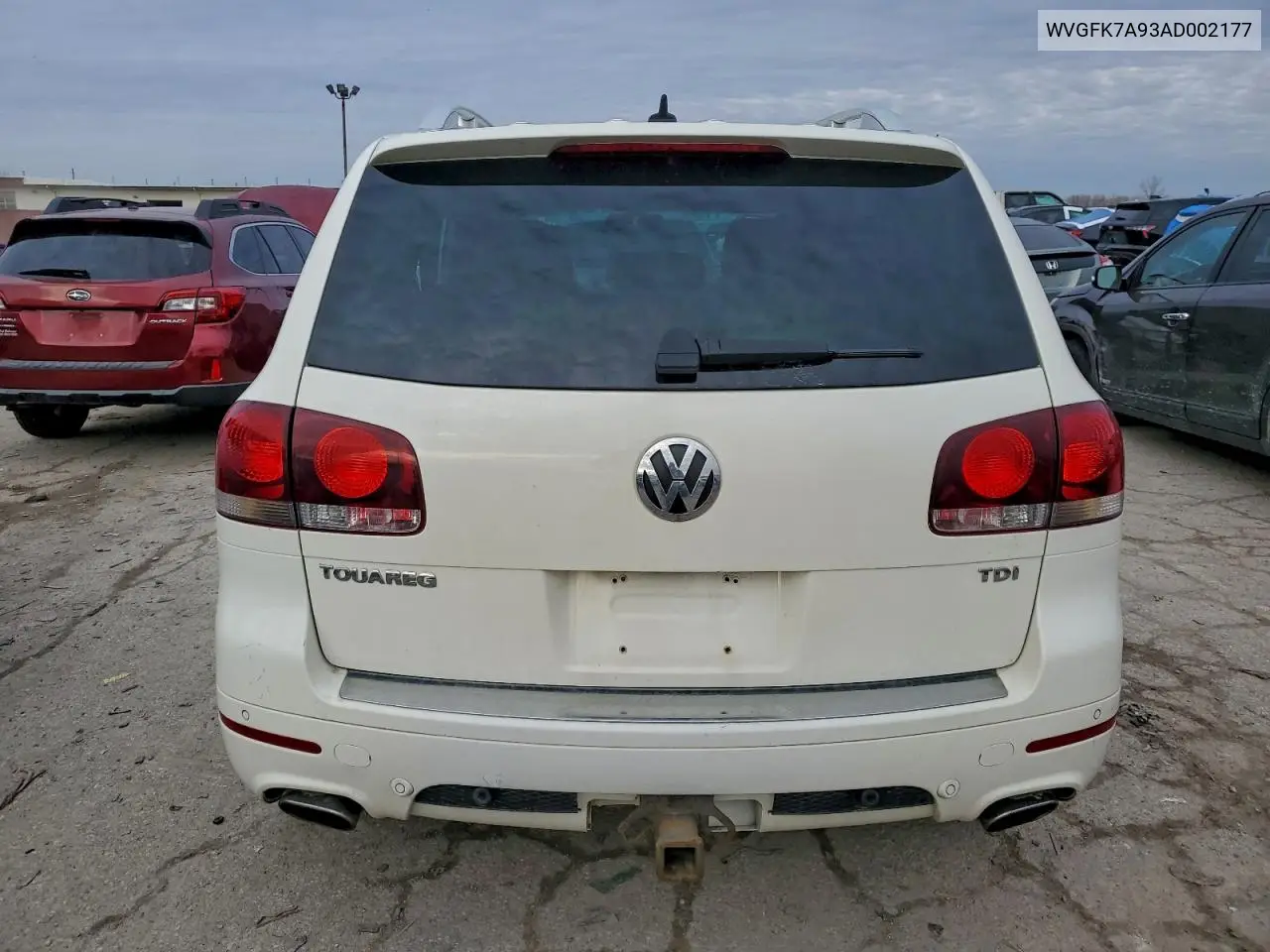 2010 Volkswagen Touareg Tdi VIN: WVGFK7A93AD002177 Lot: 97996155