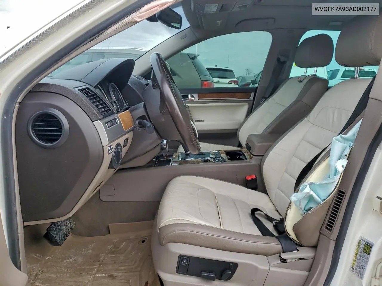 2010 Volkswagen Touareg Tdi VIN: WVGFK7A93AD002177 Lot: 97996155