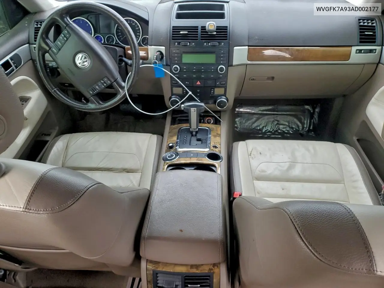 2010 Volkswagen Touareg Tdi VIN: WVGFK7A93AD002177 Lot: 97996155