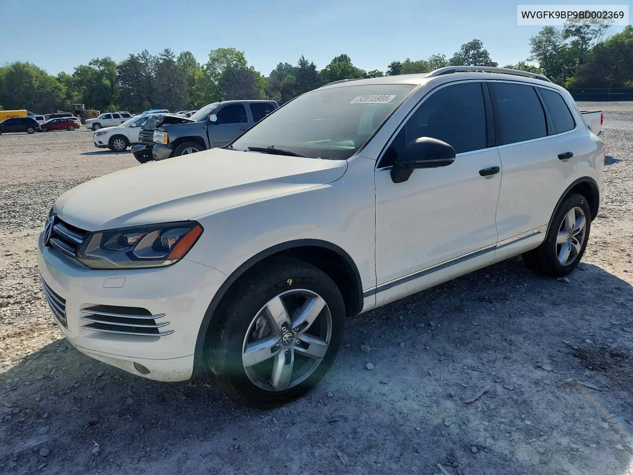 2011 Volkswagen Touareg V6 Tdi VIN: WVGFK9BP9BD002369 Lot: 53515986