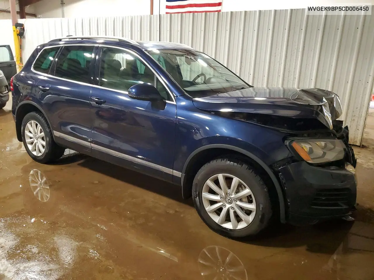 2012 Volkswagen Touareg V6 Tdi VIN: WVGEK9BP5CD006450 Lot: 48162326