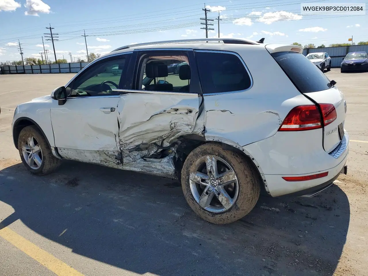 2012 Volkswagen Touareg V6 Tdi VIN: WVGEK9BP3CD012084 Lot: 54884956