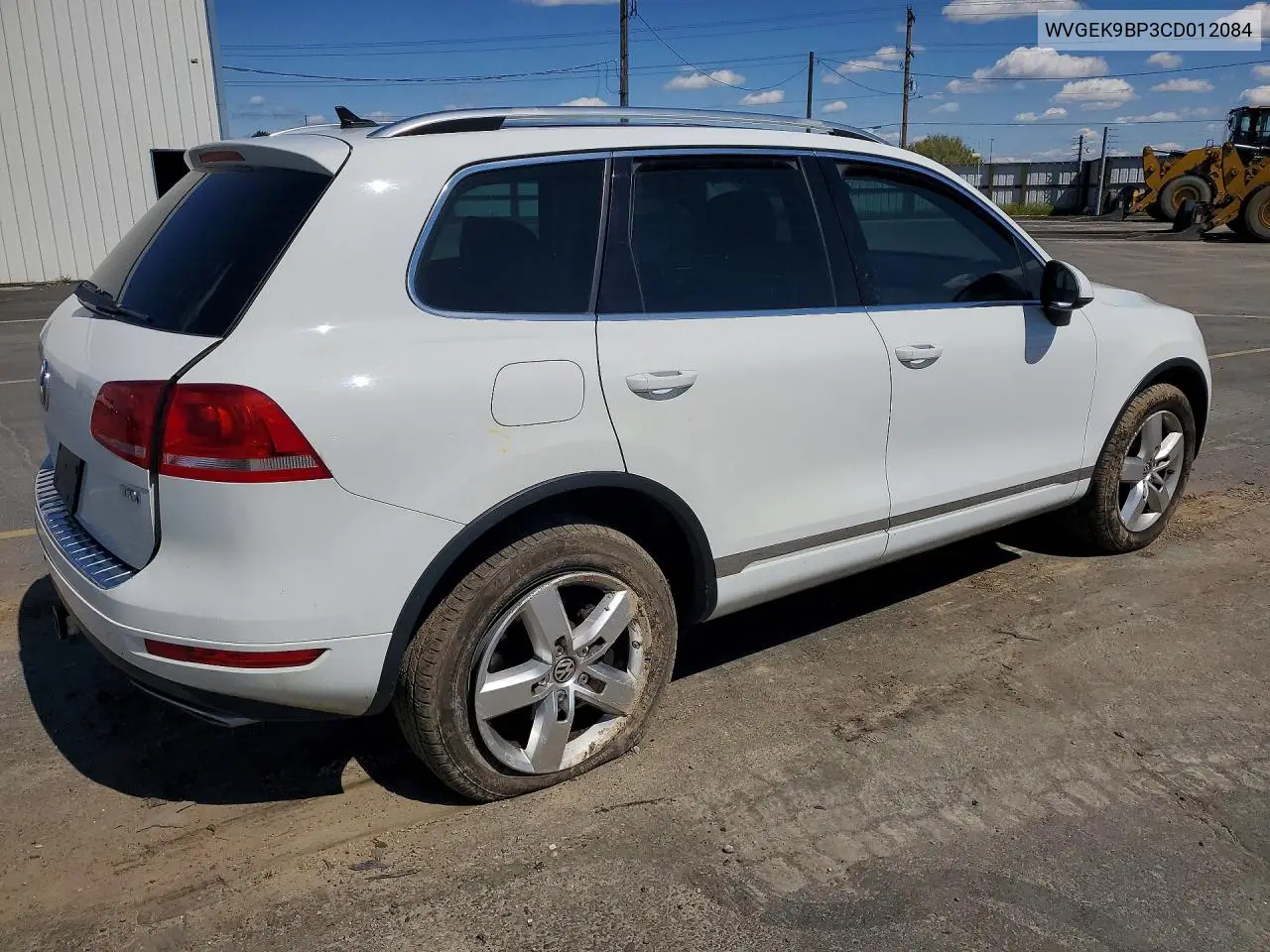 2012 Volkswagen Touareg V6 Tdi VIN: WVGEK9BP3CD012084 Lot: 54884956