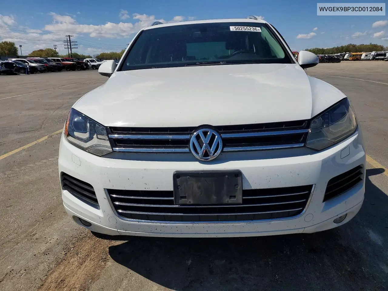 2012 Volkswagen Touareg V6 Tdi VIN: WVGEK9BP3CD012084 Lot: 54884956
