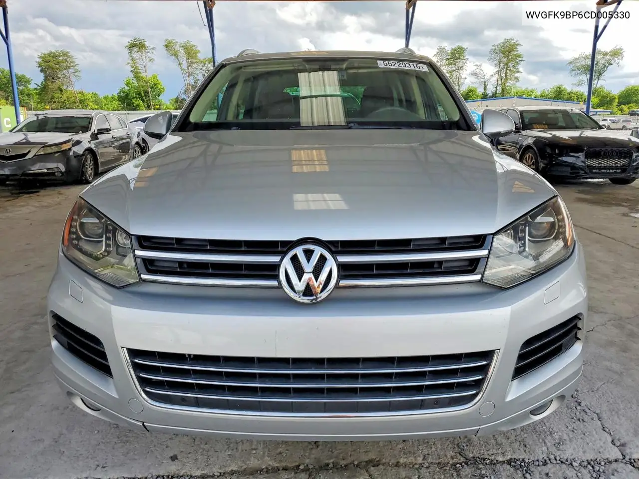 2012 Volkswagen Touareg V6 Tdi VIN: WVGFK9BP6CD005330 Lot: 55229316