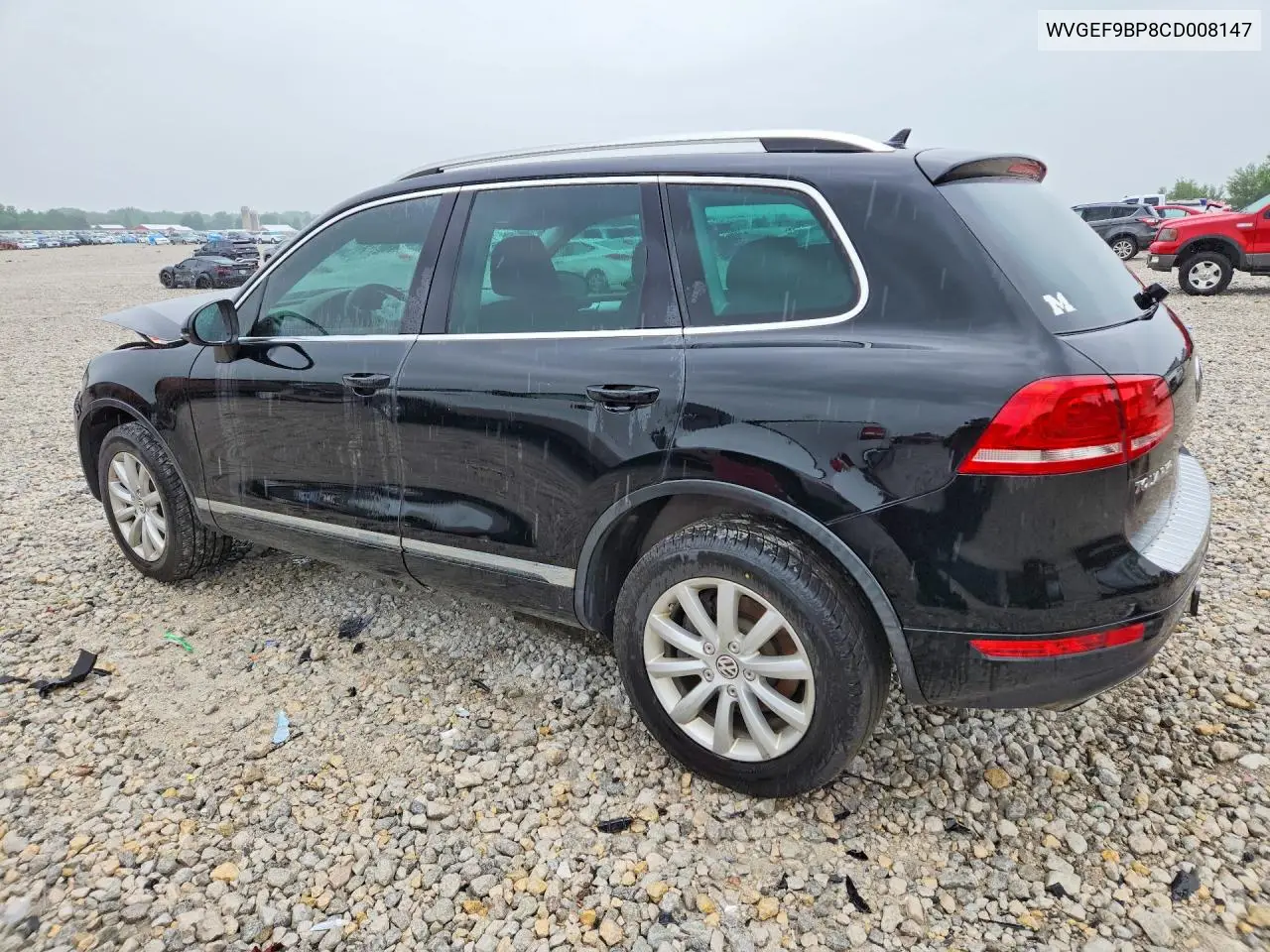 2012 Volkswagen Touareg V6 VIN: WVGEF9BP8CD008147 Lot: 58568616