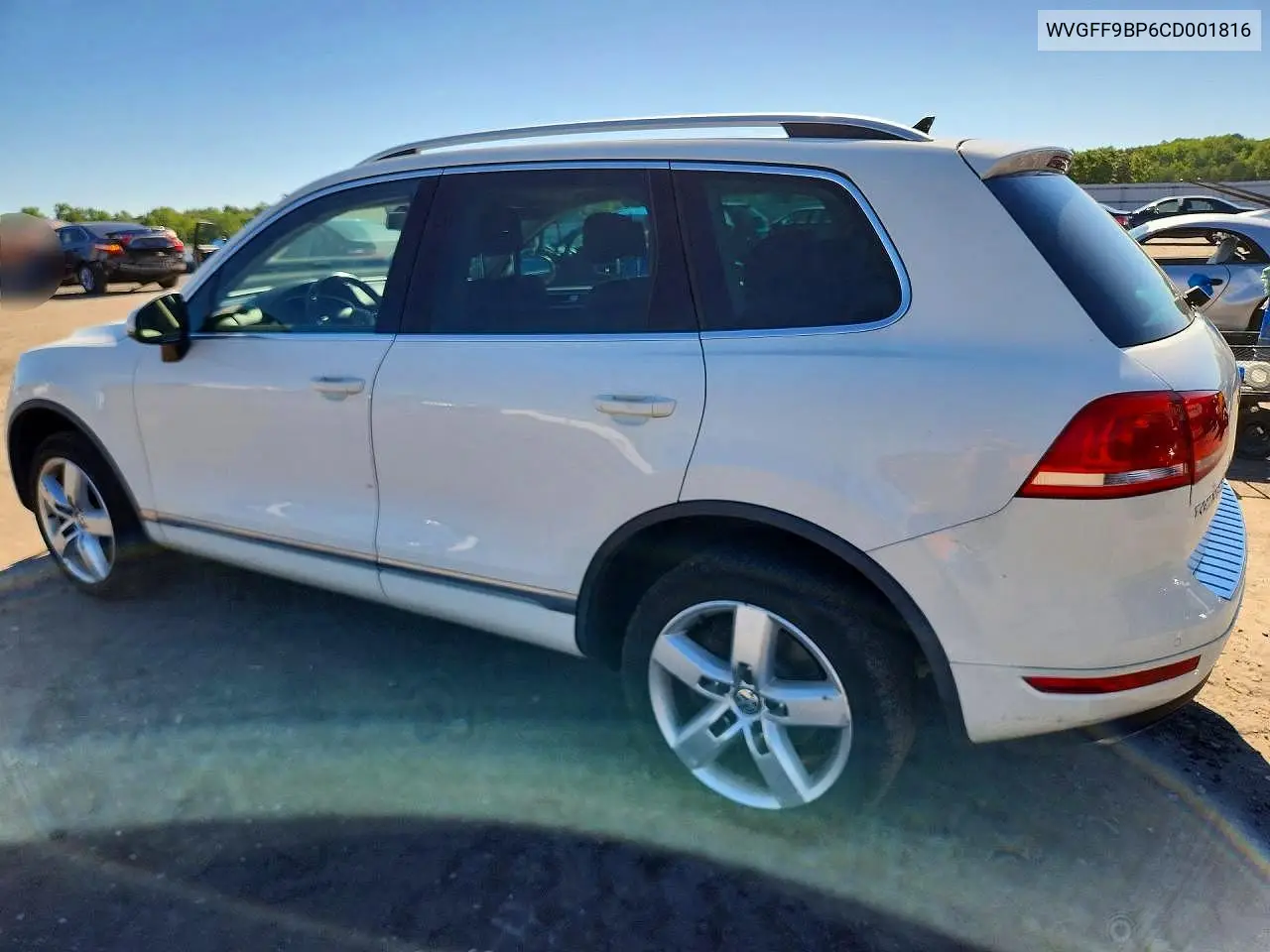 2012 Volkswagen Touareg V6 VIN: WVGFF9BP6CD001816 Lot: 58675266
