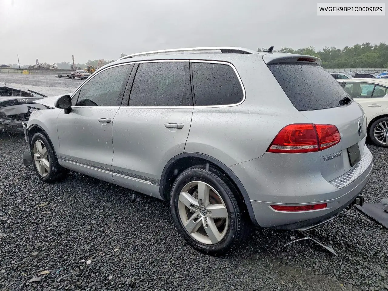 2012 Volkswagen Touareg V6 Tdi VIN: WVGEK9BP1CD009829 Lot: 60226286