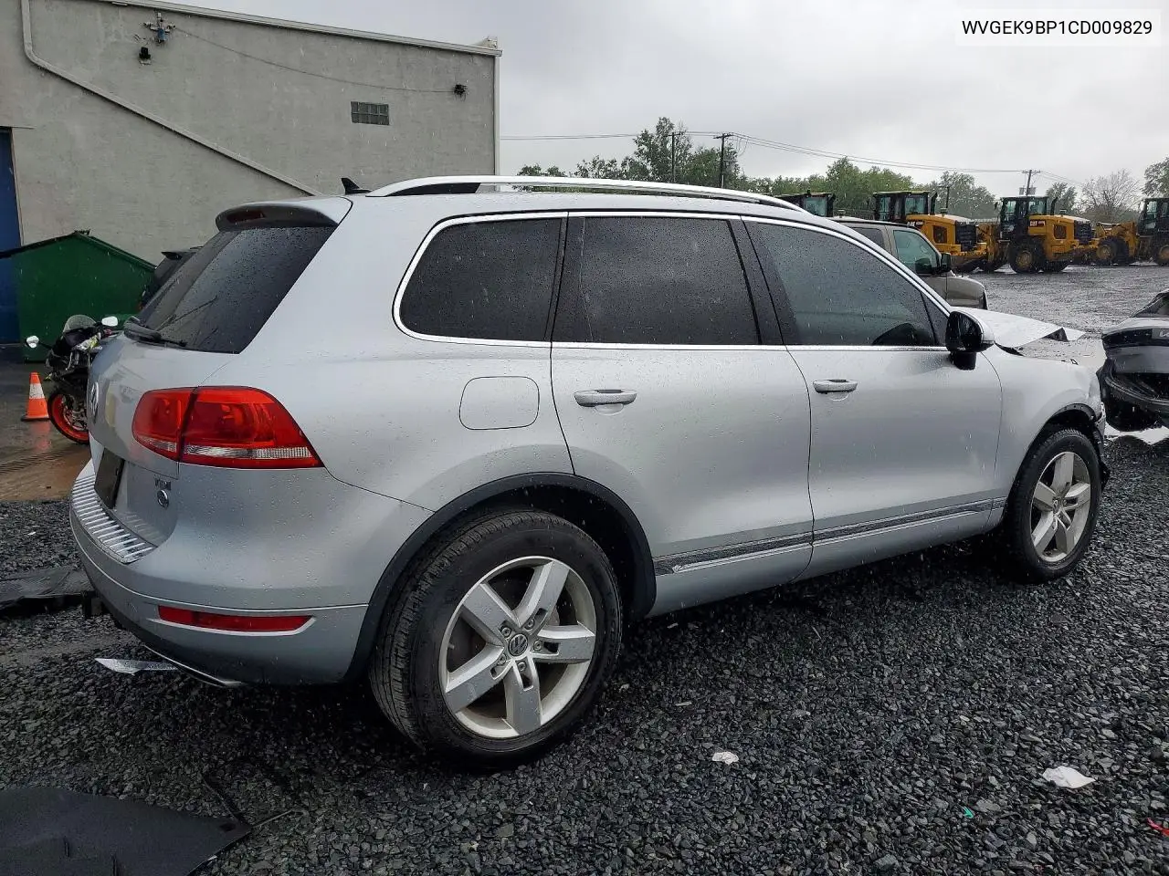 2012 Volkswagen Touareg V6 Tdi VIN: WVGEK9BP1CD009829 Lot: 60226286