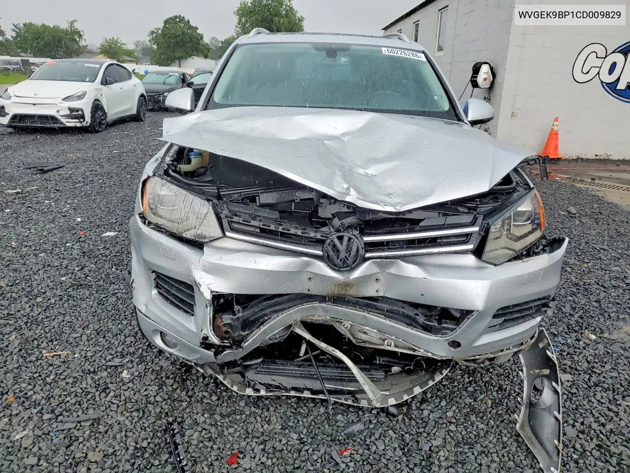 2012 Volkswagen Touareg V6 Tdi VIN: WVGEK9BP1CD009829 Lot: 60226286