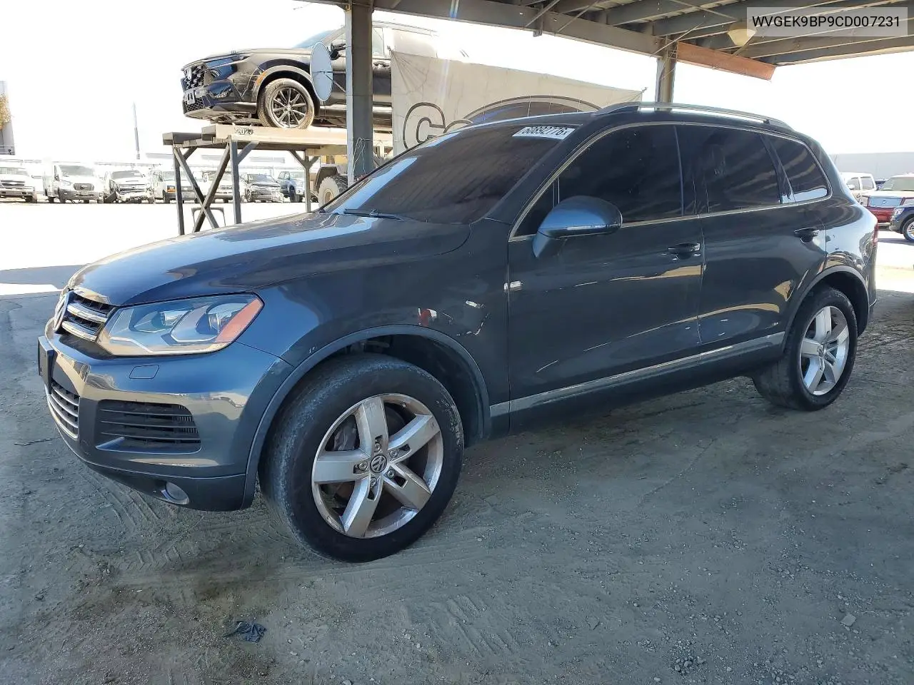 2012 Volkswagen Touareg V6 Tdi VIN: WVGEK9BP9CD007231 Lot: 60892776