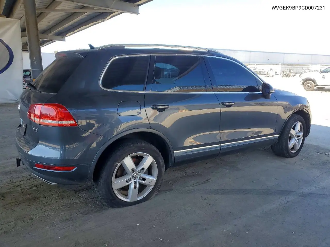 2012 Volkswagen Touareg V6 Tdi VIN: WVGEK9BP9CD007231 Lot: 60892776