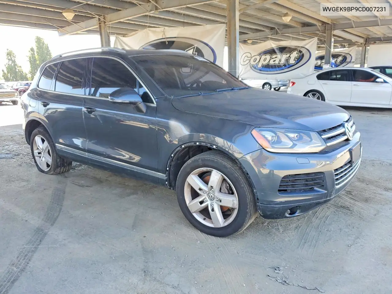 2012 Volkswagen Touareg V6 Tdi VIN: WVGEK9BP9CD007231 Lot: 60892776