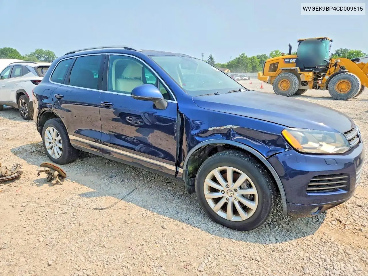 2012 Volkswagen Touareg V6 Tdi VIN: WVGEK9BP4CD009615 Lot: 61440536
