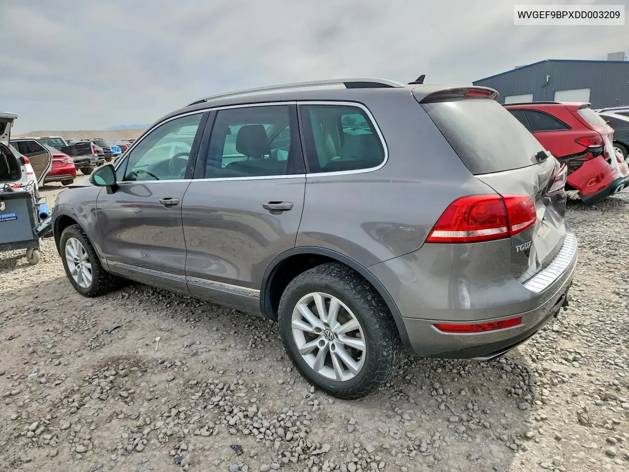 2013 Volkswagen Touareg V6 VIN: WVGEF9BPXDD003209 Lot: 56125276