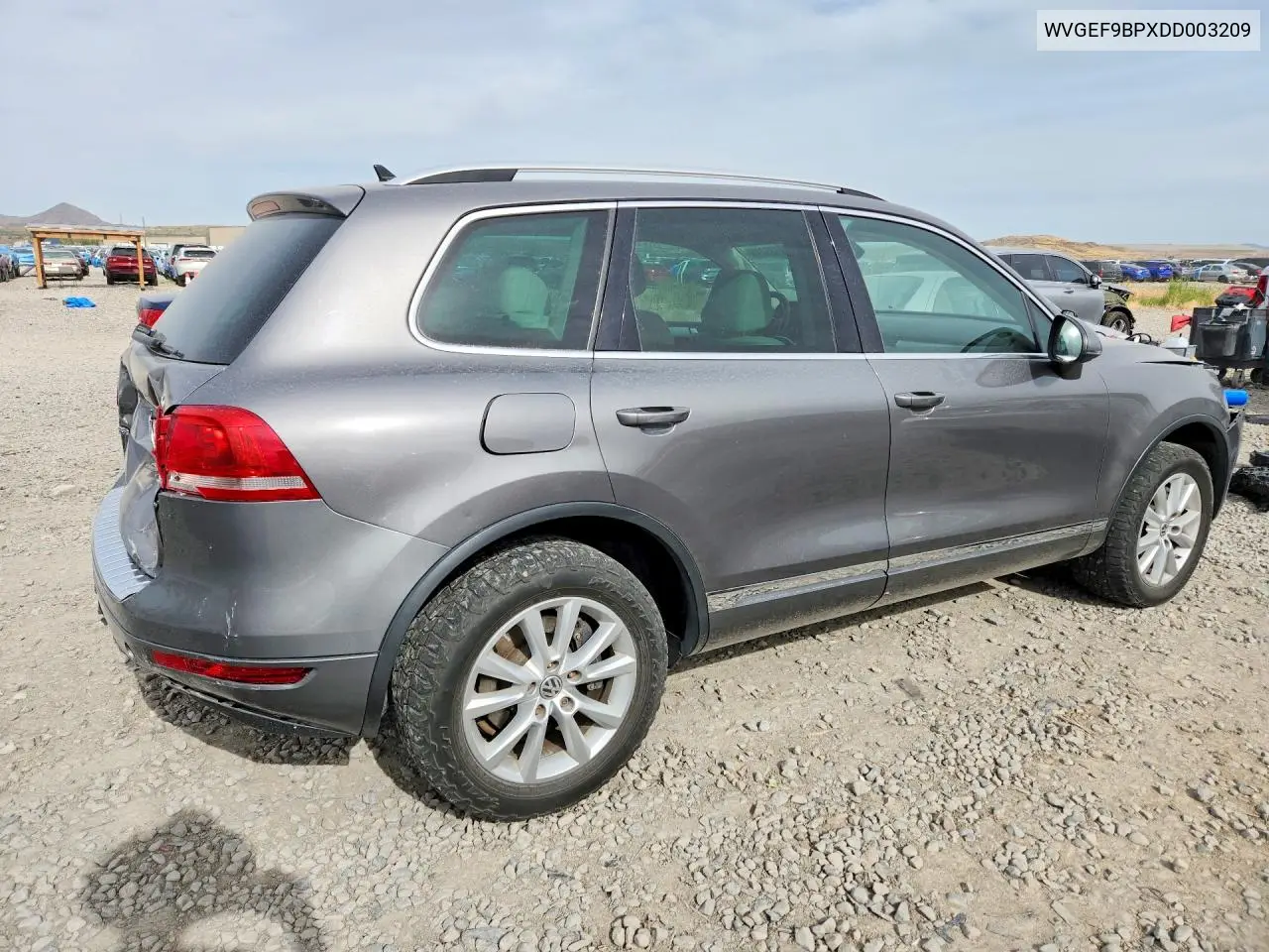2013 Volkswagen Touareg V6 VIN: WVGEF9BPXDD003209 Lot: 56125276