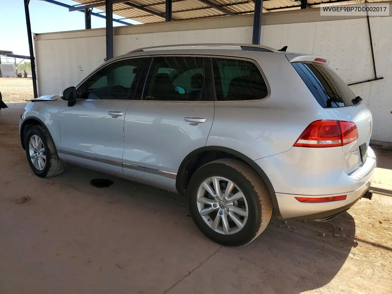 2013 Volkswagen Touareg Sport VIN: WVGEF9BP7DD002017 Lot: 56266516