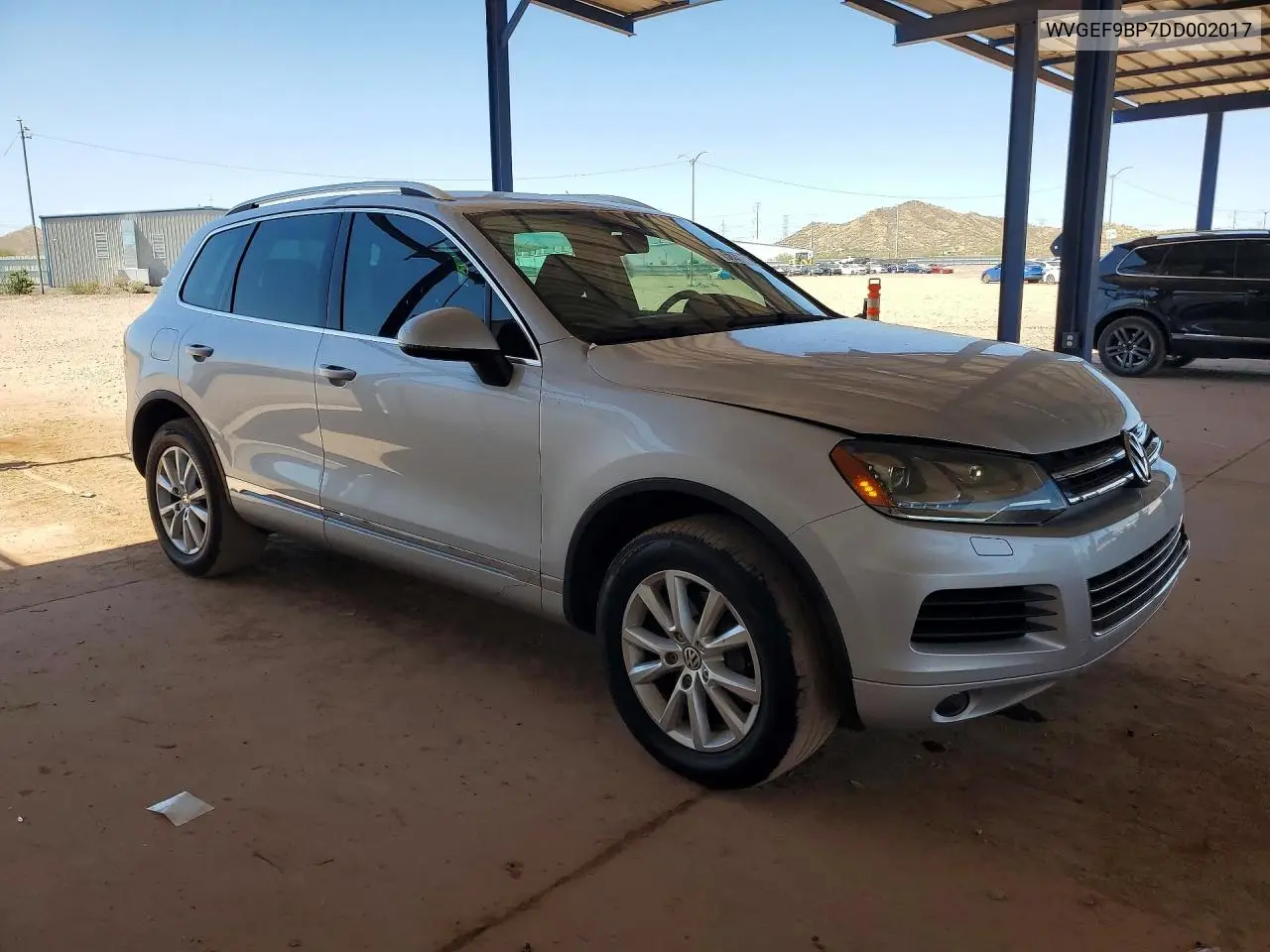 2013 Volkswagen Touareg Sport VIN: WVGEF9BP7DD002017 Lot: 56266516