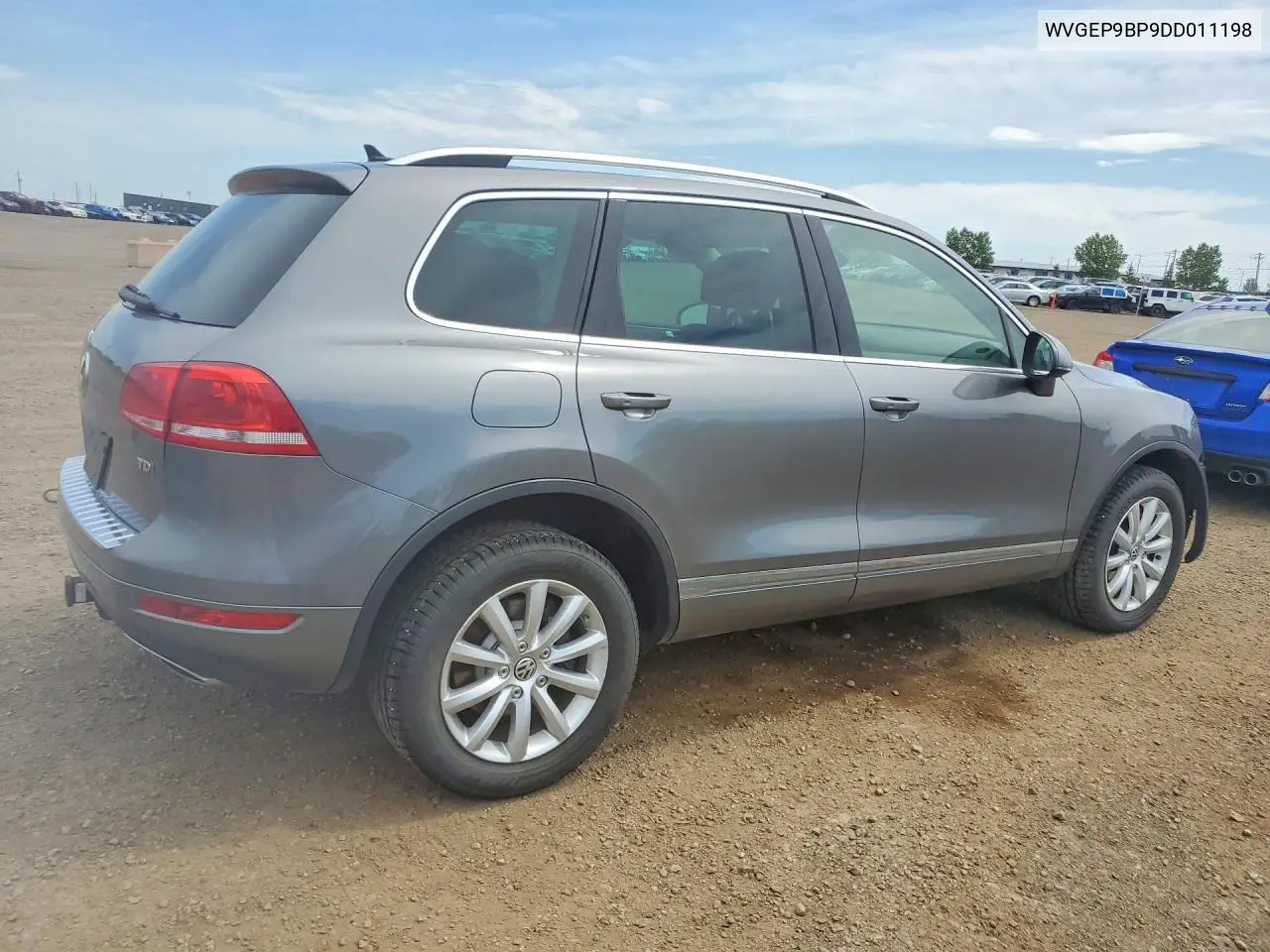 2013 Volkswagen Touareg V6 Tdi VIN: WVGEP9BP9DD011198 Lot: 59293596