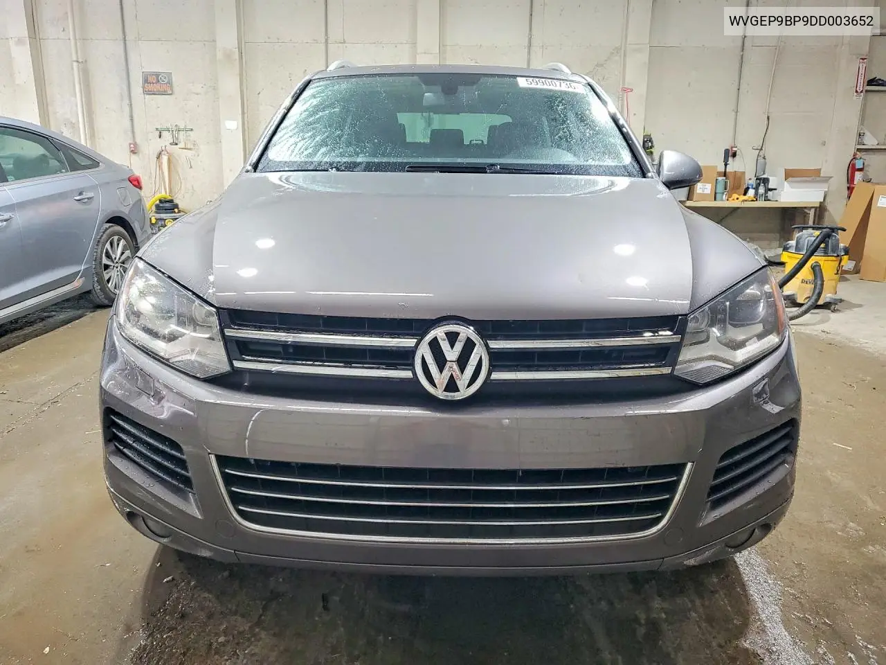 2013 Volkswagen Touareg V6 Tdi VIN: WVGEP9BP9DD003652 Lot: 59900736