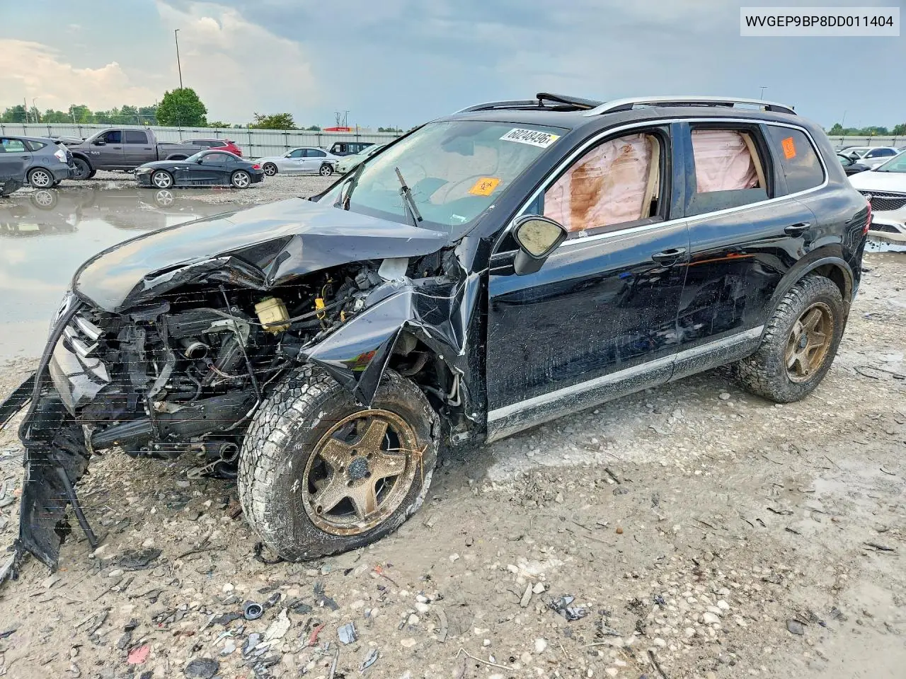2013 Volkswagen Touareg V6 Tdi VIN: WVGEP9BP8DD011404 Lot: 60248496