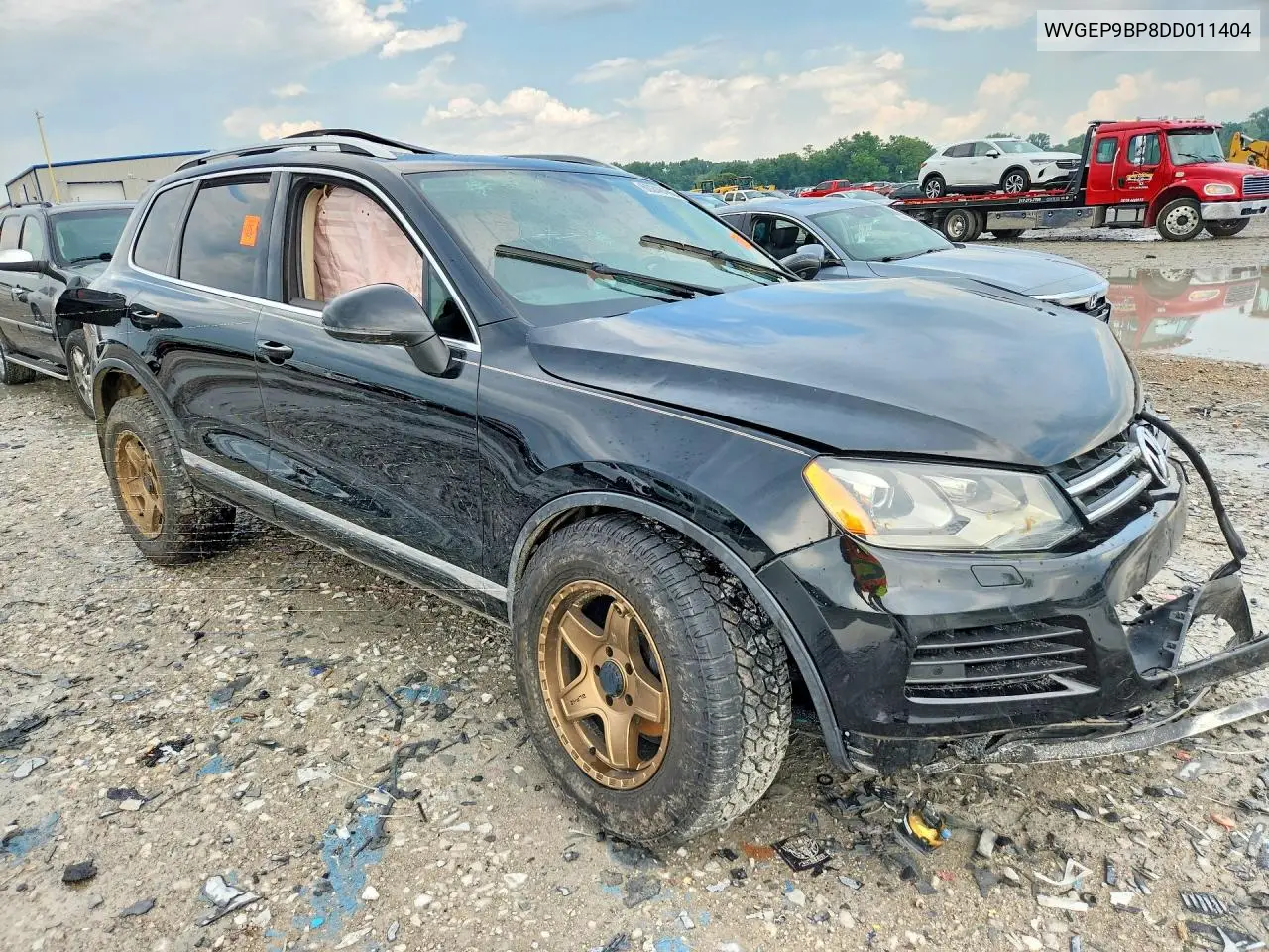 2013 Volkswagen Touareg V6 Tdi VIN: WVGEP9BP8DD011404 Lot: 60248496