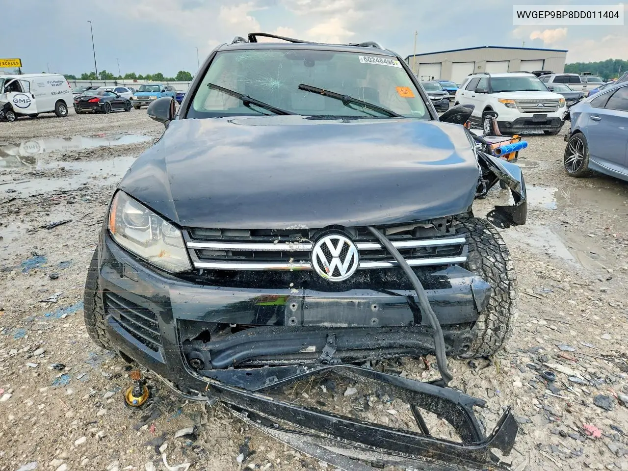 2013 Volkswagen Touareg V6 Tdi VIN: WVGEP9BP8DD011404 Lot: 60248496