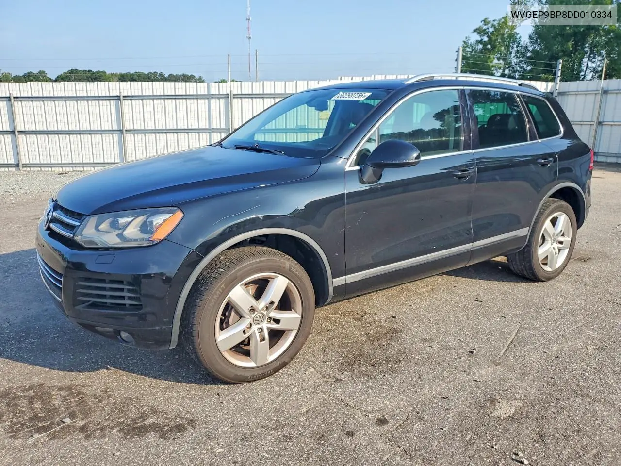 2013 Volkswagen Touareg V6 Tdi VIN: WVGEP9BP8DD010334 Lot: 60290756