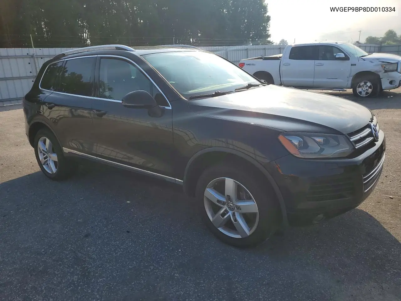 2013 Volkswagen Touareg V6 Tdi VIN: WVGEP9BP8DD010334 Lot: 60290756