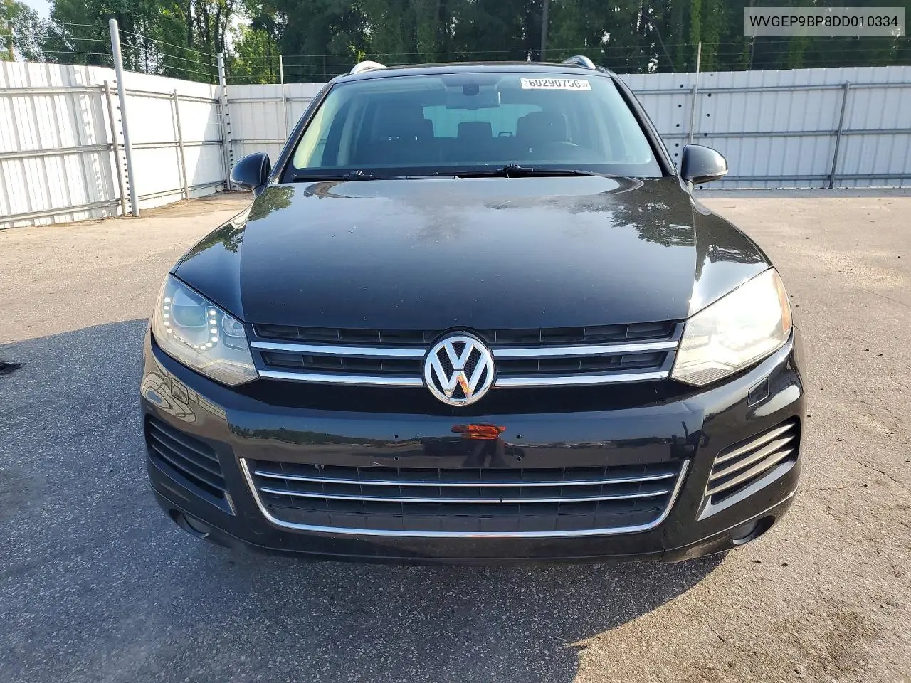 2013 Volkswagen Touareg V6 Tdi VIN: WVGEP9BP8DD010334 Lot: 60290756