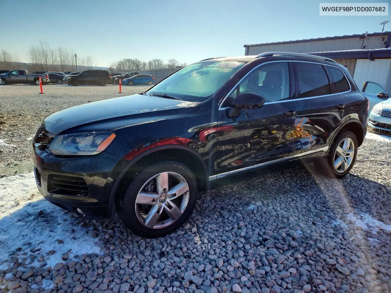 2013 Volkswagen Touareg V6 VIN: WVGEF9BP1DD007682 Lot: 79204095