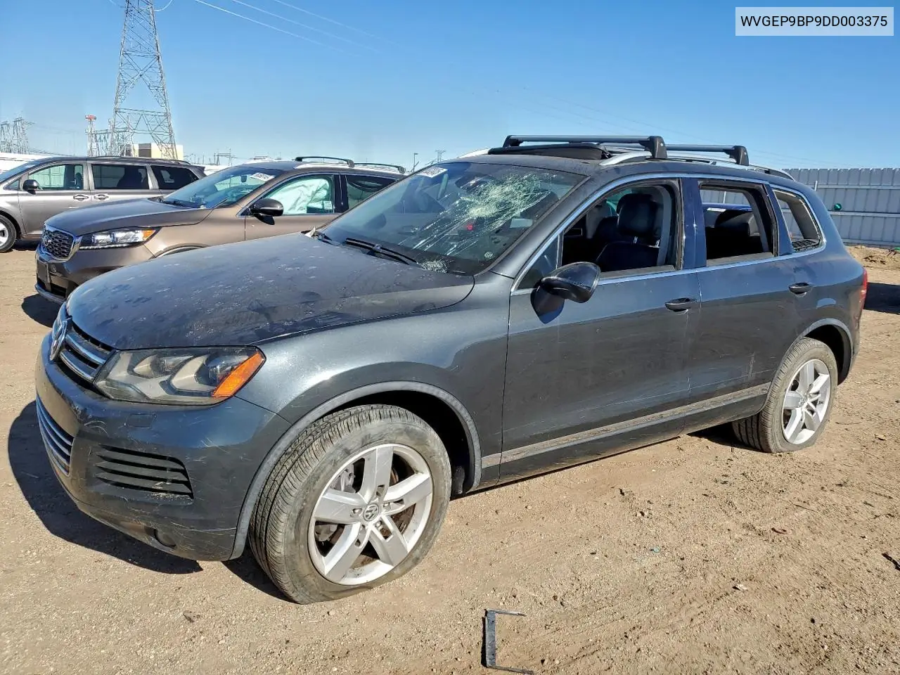 2013 Volkswagen Touareg V6 Tdi VIN: WVGEP9BP9DD003375 Lot: 96522415