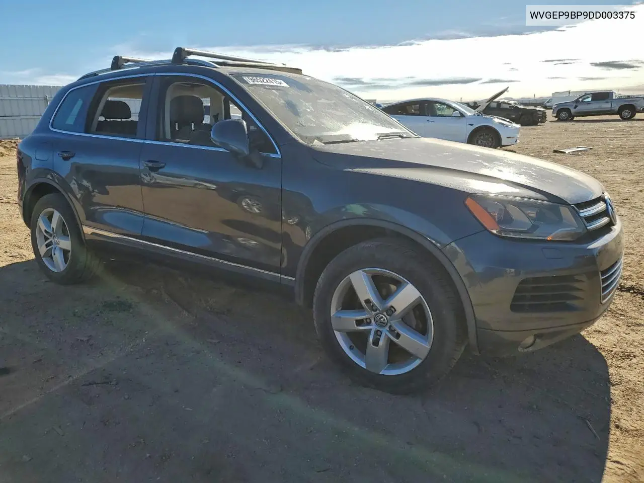 2013 Volkswagen Touareg V6 Tdi VIN: WVGEP9BP9DD003375 Lot: 96522415