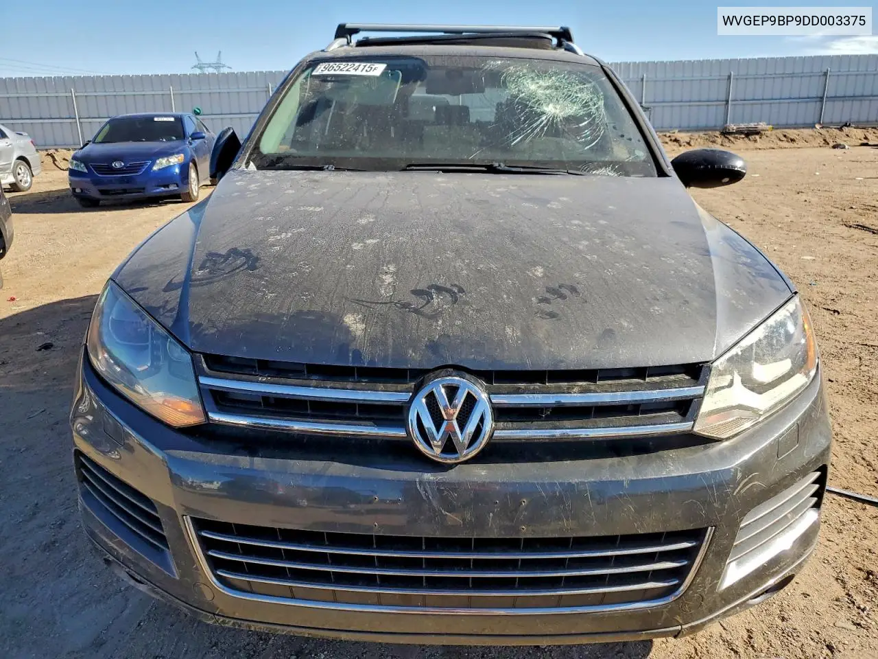 2013 Volkswagen Touareg V6 Tdi VIN: WVGEP9BP9DD003375 Lot: 96522415