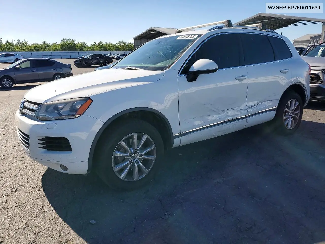 2014 Volkswagen Touareg V6 VIN: WVGEF9BP7ED011639 Lot: 50675346